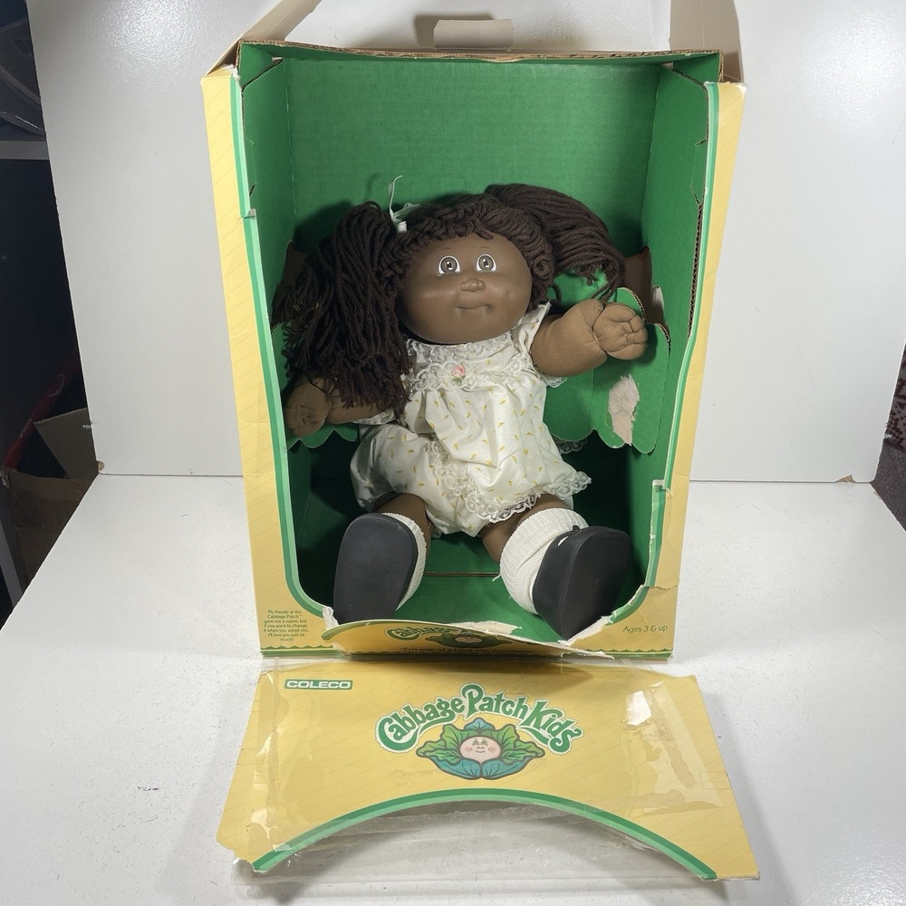 1983 African American Cabbage Patch Kid Box Mold #3 Stamp